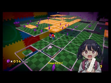 スーぴゃーマリオギャラクシー　パープルコイト オン ルイージ