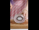 キウイカット【ネコミミASMR】イヤホン推奨□｜ガラス製フルーツ｜ネコミミフルーツ耳が癒されるスライス音｜ #asmr  #fruit #slice #ai #しゅうGAチャンネル #しゅうGAch