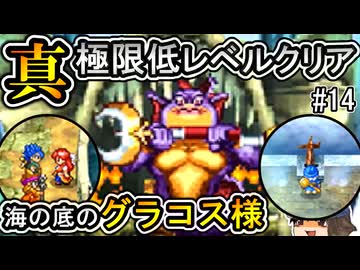 【DS版DQ6】真・極限低レベルクリア#14～不思議な洞窟とVSグラコス～【ゆっくり実況】