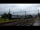 JR九州・日豊本線 817系の発車（普通ワンマン・鹿児島中央行き）