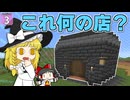 【博士ハウジング #3】この建物はなんの店でしょうか？【マイクラ】【Minecraft】【ゆっくり実況】