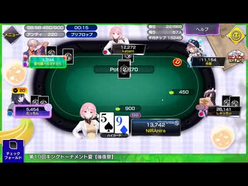 キングトーナメント後夜祭で入賞してきました【ポーカーチェイス】
