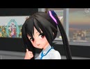 【あぴ黒ミク01】Telephone【MMD配布モデルあり】