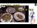 【４】アジの刺身・骨煎餅・なめろう・蕪御飯