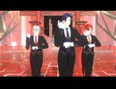 りゅうみこの清盛・政宗・土方の3人で極楽浄土を踊ってもらいました
