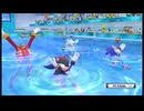ソニック達がシンクロナイズドスイミングに挑戦するそうです【マリソニロンドンWii】【Dolphin】