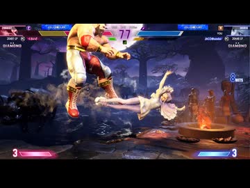 スト６　ランクマ　イングリッド編　38　ダイヤ2　ｖsザンギエフ　2026　0611