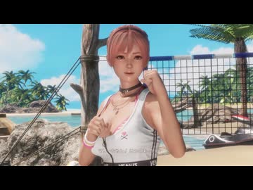 DOA6LR ほのか VS マリー 新衣装 プレイ動画
