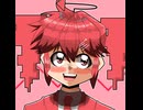 重音テト（カンケーガール版）を描きました。