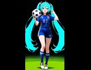 【サッカー】W杯2026　頑張れ日本！初音ミクも応援してます！