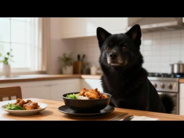 AI 真吉のキッチン 第五話　TTSチキン丼　カラオケLive 本人ズ