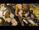 再掲編集版【MHWilds リョナ】白オメガコス風 下半〇吸い拘束延長(ボイス追加) ブブラチカ