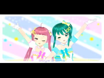 【MMDナナシス】スターリースカイ☆パレード【しぃ∞モモ（そ～だな）】