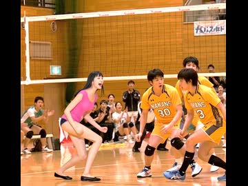 バレーボール部の裕子（9） 高校2年生の裕子17歳 裕子はやはりエースアタッカー（3）