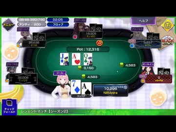 ブラフしかいないポーカー【ポーカーチェイス】