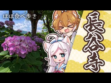 【ゆる旅日記】徒歩旅で、長谷寺参道をぶらり【オリキャラ実況】