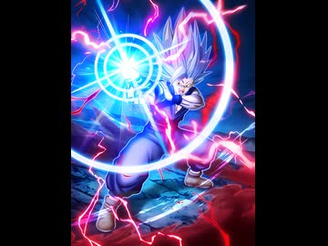 【ドッカンバトル】一撃必殺の凄光 孫悟飯(ビースト)【LR】バトルモーション