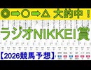 【競馬予想】2026「ラジオNIKKEI賞(GⅢ)」
