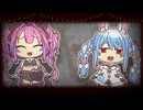 【手描き】はしごを外され、金策マイクラを荒らすヴィヴィ【ホロライブ/綺々羅々ヴィヴィ/兎田ぺこら/大空スバル/桃鈴ねね/角巻わため】【Paper Puppet Theather】