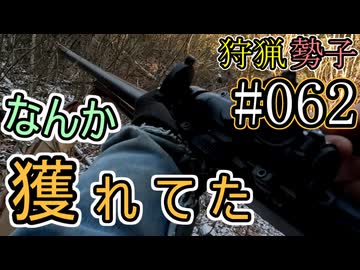 狩猟勢子動画＃062　なんか獲れてた