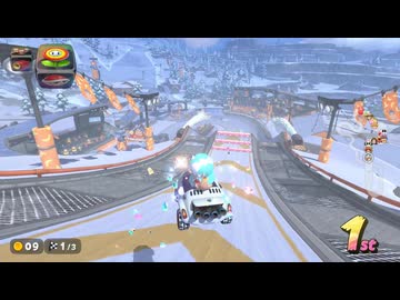 [マリオカートワールド]サメがマリオカートワールドでレーシング　パート31