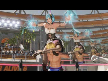 DOA6LR nico vs エリオット　