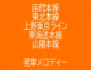 函館本線、東北本線、上野東京ライン、東海道本線、山陽本線 発車メロディー