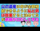 父の遺産は母が全額相続できるように私と弟は放棄しようと決めたのに弟嫁が「お母さんは生命保険があるから十分なはず、もらえないのはおかしい」口を突っ込んできた