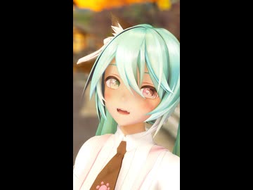 【MMD】 夕陽ケ丘に咲いた花は 『YYB Kitten Sketchbook Miku』