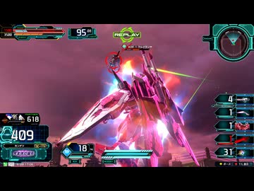 【インフィニットジャスティスガンダム(ラクス搭乗)視点】道化のEXVS2IB_49
