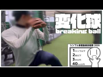 気軽に投げてほしいって言ったじゃないですか！？【シンプル車載動画投稿祭2026】