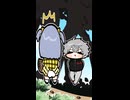 共鳴する赤ちゃんと吸血鬼に笑ううるか【手描き切り抜き/葛葉/uruca/夜乃くろむ/ぽいドン】