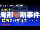 局部切断事件『枝切りバサミで・・・』