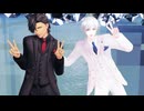 【MMD刀剣乱舞】 シビュラ  【sam式鶴丸国永、大倶利伽羅  お着替え】