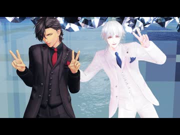 【MMD刀剣乱舞】 シビュラ  【sam式鶴丸国永、大倶利伽羅  お着替え】