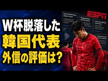 外信が評価したサッカー韓国代表の成績表に韓国ぐぬぬ！