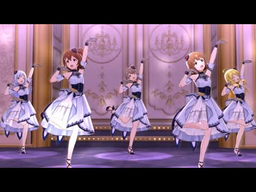 ミリシタ「ドレスコード：最上級」歌織 紬 未来 美希 雪歩