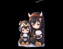 ペンギンちびみーや親子がゲームして遊ぶ。