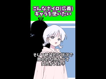 こんなボイロ(広義)キャラを使いたい!!【カッコいい武器を持った女性編】
