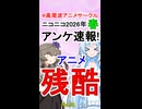 【残酷】2026年春アニメ終了直前！アンケ経過【ピックアップに注目！】【No.54】