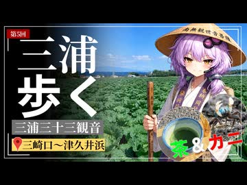 歩けばあの日に触れるような気がして⑤【三崎口～津久井浜】カニとキャベツ畑と茶
