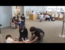 図書館で刃物男の襲撃想定し訓練 北九州市