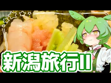新潟旅行 2日目・3日目【ずんだもん】
