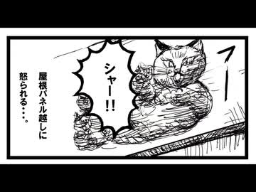 いろいろ心配。　「ねこ先生の日記　劇画風味　第２２回」