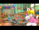 【マリオカート８ デラックス】B63・GBA リボンロード・ネコピーチ