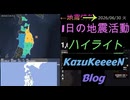 2026年06月30日 火曜日 地震活動ハイライト 1分まとめShort