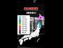 暴力団員数 都道府県別MAP