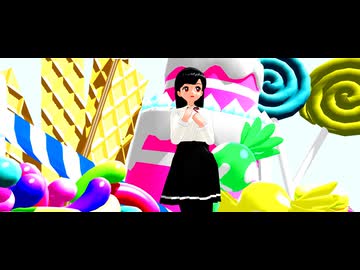 ものべいろは　アイドルホッシーワステージ　恋愛デコレート　ray-mmd　0702_1