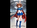 成田国際空港にいるメイベルちゃん