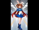 成田国際空港にいるメイベルちゃん